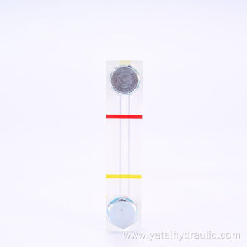 Tank level gauge transparent level gauge